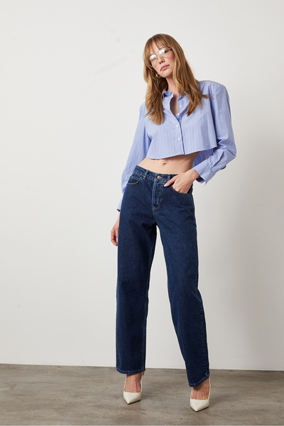 Beyyoglu Orta Bel Loose Jean