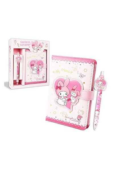 SANRIO مجموعة دفتر يوميات ماي ميلودي ودفتر ملاحظات لطيف مع قلم – دفتر يوميات ...