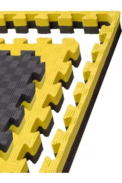 OEM Tatami Puzzle 1000 x 1000 x 25 mm galben/negru