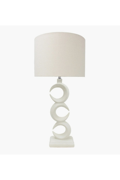 Generic Brecht Polyresin Table Lamp - 66 cm