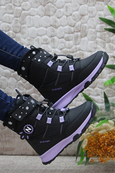 N'drops 3674 Thermal Non-Slip Sole Girls' Snow Boots