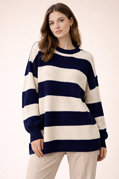 Kirazgym Selanik Knitted Sweater Crew Neck-Laci