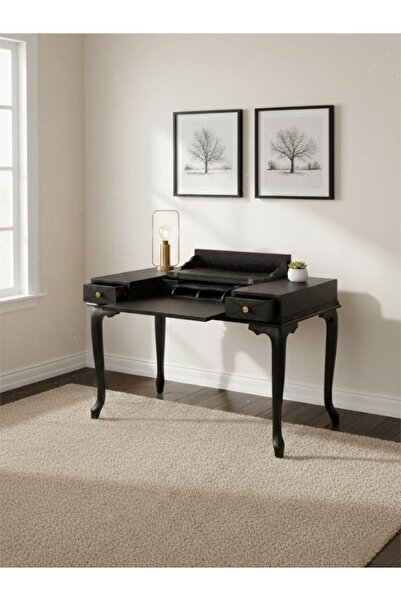 Gazzini Furniture Roma Rustik Klasik Ahşap Çalışma Masası