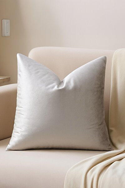 ASDİVA Malcolm Velvet Plain Decorative Throw Pillow Cover with Size Options B...