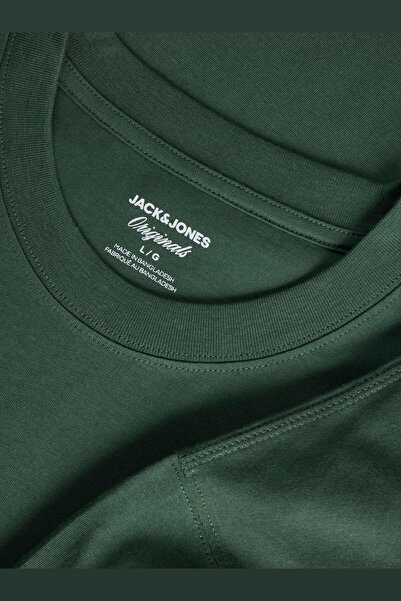 Jack & Jones Erkek Gögüs Logo Baskili Tisört - Niagara