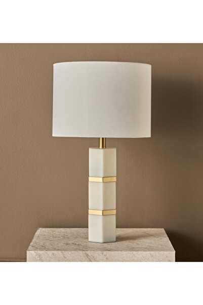 Generic Cindy Alabaster Marble Table Lamp - 62 cm