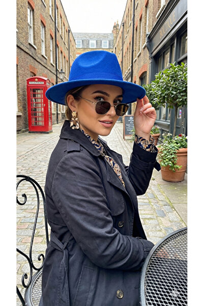 LAGRANZE قبعة كلاسيكية نسائية من الكشمير