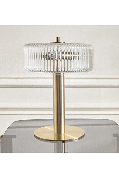 Generic Shai Light Glass Table Lamp - 39 cm