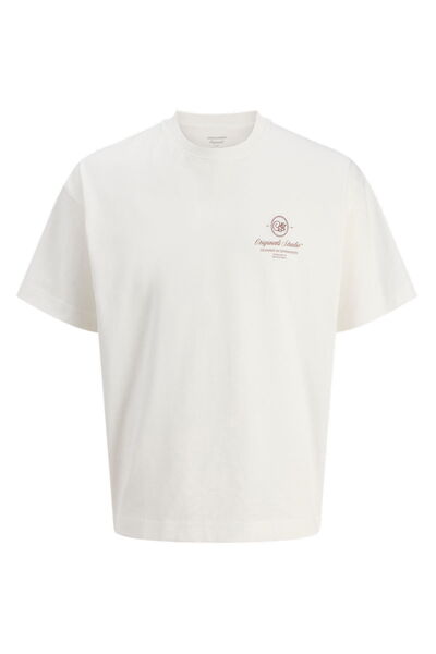 Jack & Jones Men's T-Shirt with Chest Logo Print - Niagara