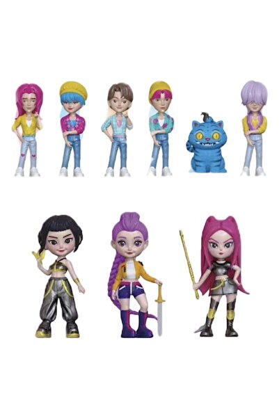 BimBimBo Set de 5 figurine K-Pop și vânători de demoni