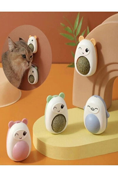 Panda Model Catnip Yalama Topu Kedi Otu Kedi Oyuncağı