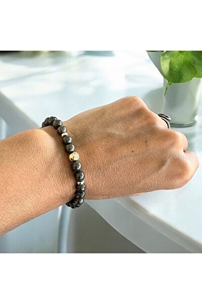 Ezera Atrage Abundența - Brățară Devi din Pirită pentru Femei cu Accesorii di...