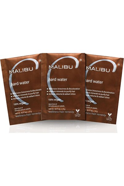 Malibu C علاج الشعر من هارد ووتر ويلنس - قناع بودرة للشعر - 15 غرام - يزيل تر...