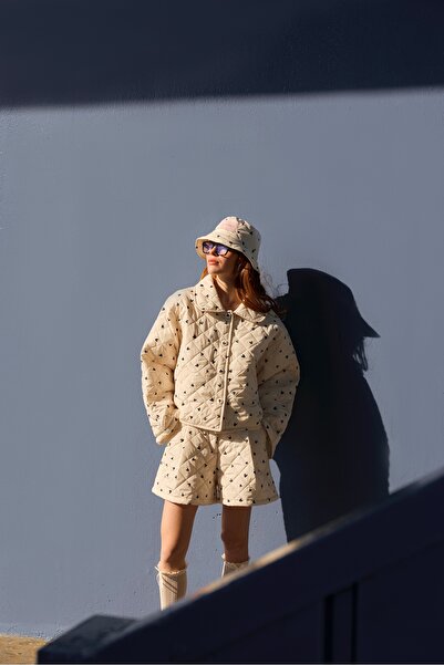 FLAINER Hazel Field Heartlet Puff Mont