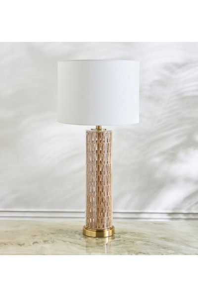 Generic Thalor Glass Table Lamp - 80 cm