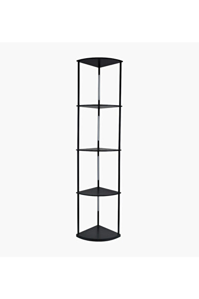 VALOR Wooden 4-Tier LED Floor Lamp - 163 cm