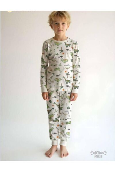 elmas kids Boy's 100% Cotton Pajama Set