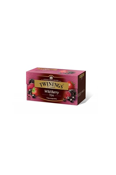 Twinings Ceai negru cu fructe de padure 25 plicuri Wild Berry