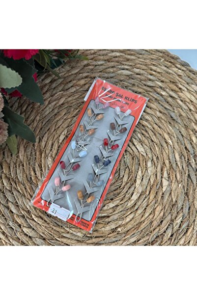 Minelli Arsel Fashion Scarf Accessory Shawl Clip 12'Li Package Bkd0131