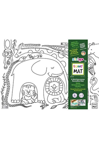 Funny Mat ΕΠΑΝΑΧΡΗΣΙΜΟΠΟΙΗΜΕΝΗ ΠΙΝΑΚΙΔΑ 48x33,5 cm + ΣΕΤ ΔΩΡΟΥ ΜΕ ΕΡΓΑΛΕΙΑ ΧΡ...