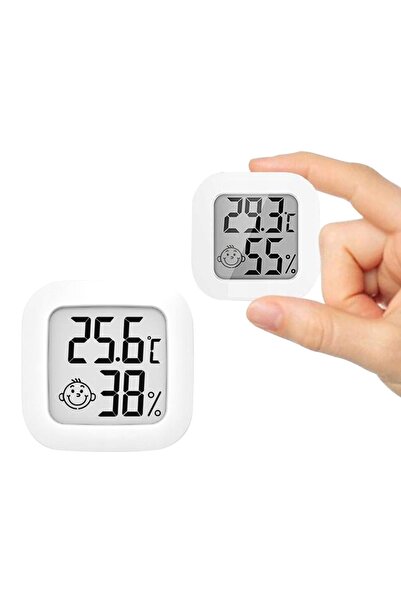 zola Digital thermometer and hygrometer, room temperature, plastic, LCD, 45x4...