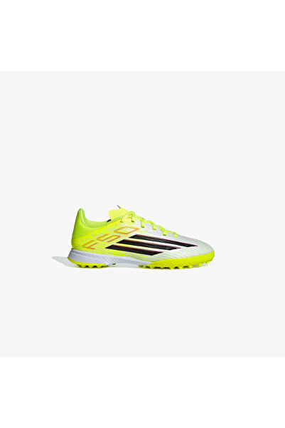adidas Ghete de fotbal galbene pentru copii F50 League Tf