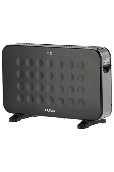 LUND Convector with Fan 2000W, Black