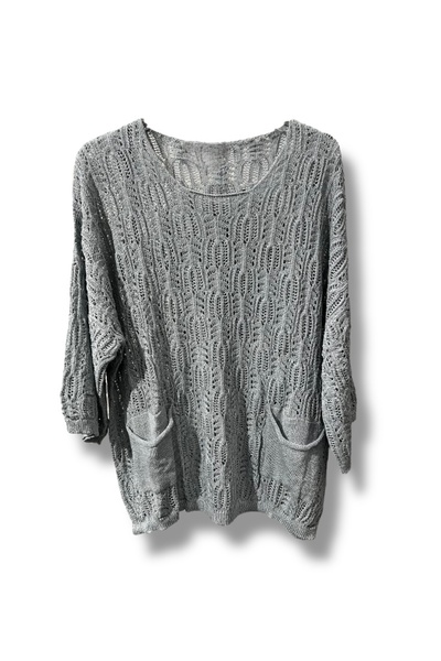 SUMEF 100% Mercerized Cotton Knitwear Blouse – Standard Size 38-48 Compatible...