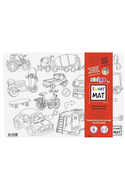 Funny Mat Дъска за многократна употреба 25x35 см + подаръчен комплект инструм...