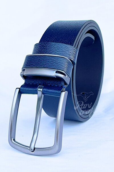 Parscraft Muški remen od prave kože 4 cm, modernog dizajna, remen za farmerke...