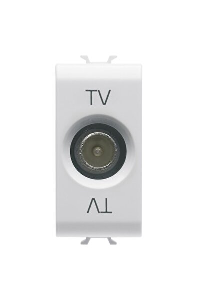 Gewiss Priză TV modulară, 1M, albă GW20228