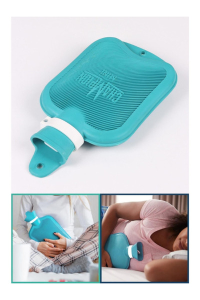 ADALILAR KAUÇUK Champion Mini Kokusuz Sıcak Su Torbası Mavi 1,5 L