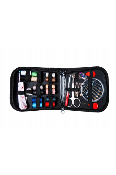 zola Set de cusut, Zola®, 70 de articole diferite, cutie de depozitare cu fer...