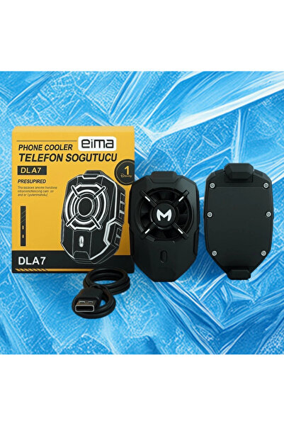 EİMA DL-A7 Fanlı Telefon Soğutucu | Aktif Oyun İçin Mobil Phone Cooler