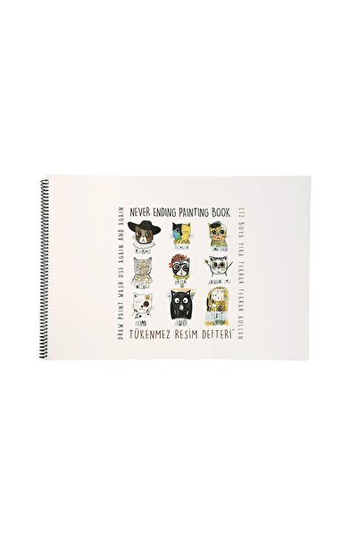 Funny Mat PLANȘĂ REUTILIZABILĂ 35x50 cm + CADOU SET INSTRUMENTE DE COLORAT