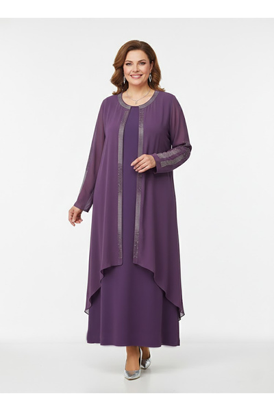 dml giyim Taş baskı detaylı elbise