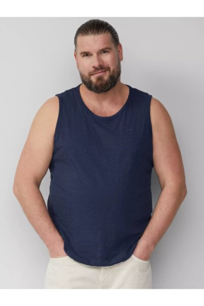 s.Oliver Tricou bărbătesc mărime mare, bumbac, fără mâneci, croială regulată,...