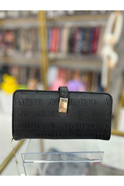 Armine Гаманець Чорний Лазер ARC0203