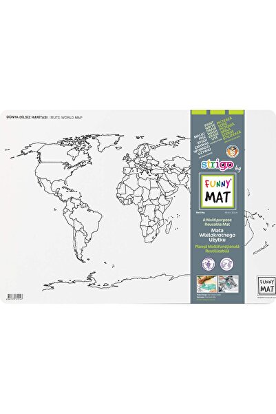 Funny Mat ΕΠΑΝΑΧΡΗΣΙΜΟΠΟΙΗΜΕΝΗ ΠΙΝΑΚΙΔΑ 48x33,5 cm + ΣΕΤ ΔΩΡΟΥ ΜΕ ΕΡΓΑΛΕΙΑ ΧΡ...