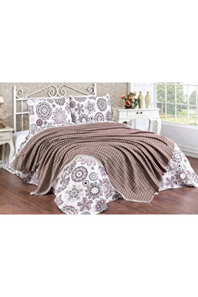 Elvira Home Collection Eh Lue 100% Cotton Double Pique Bed Sheet Set
