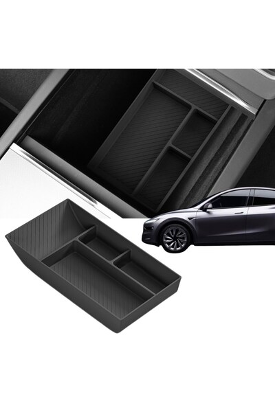 TESLA Juniper Orta Konsol Düzenleyici Alt - Siyah