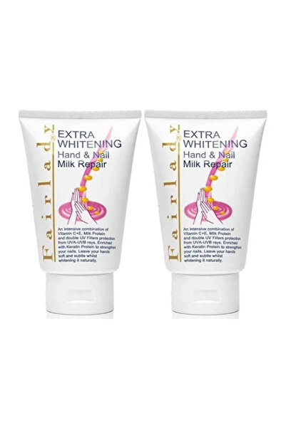 FAIRLADY EXT.WHITENING فيرليدي إكسترا | حليب مبيض ومرمم لليدين والأظافر - 100...