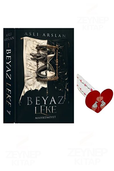 İndigo Kitap Beyaz Leke 1 Mahkumiyet(Karton Kapak)Özel Tasarım Kalp Ayraç ve ...