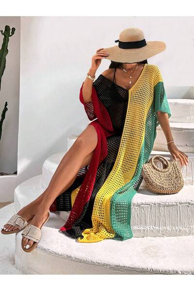 Get Crazy Women's Long Mesh Pareo