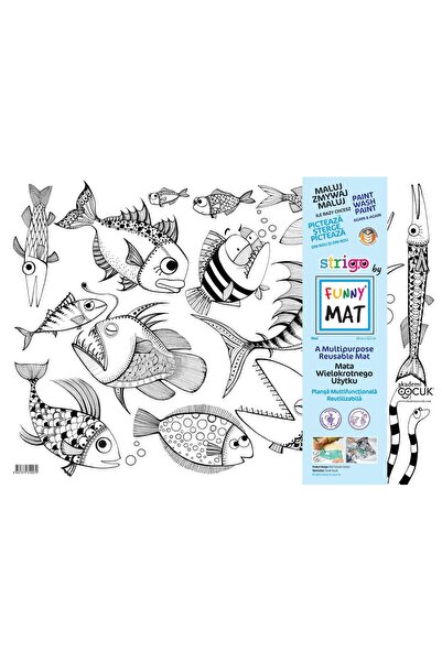 Funny Mat ΕΠΑΝΑΧΡΗΣΙΜΟΠΟΙΗΜΕΝΗ ΠΙΝΑΚΙΔΑ 48x33,5 cm + ΣΕΤ ΔΩΡΟΥ ΜΕ ΕΡΓΑΛΕΙΑ ΧΡ...