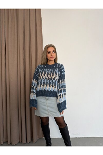 SERENCEE Yumoş Colorful Sweater