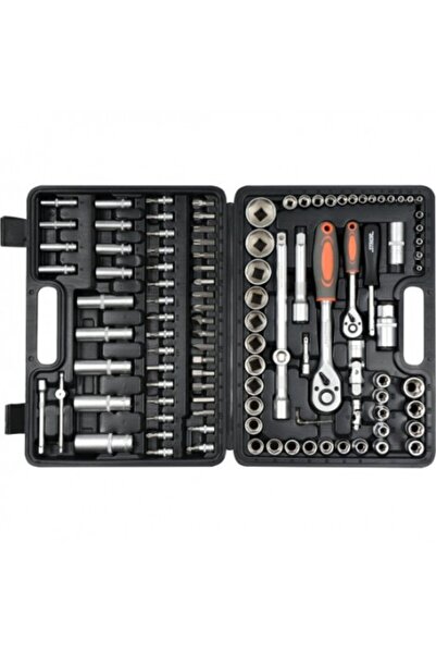 Sthor Socket Set 108 Pieces Square Drive 1/4 and 1/2