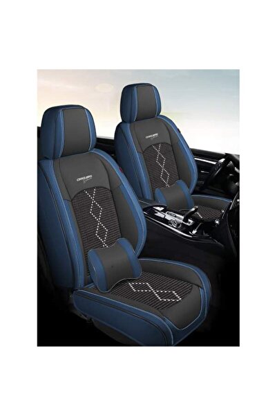 CarGuard Huse Auto Premium Deluxe, 5 Locuri, Piele Ecologică, Airbag OK, Negr...