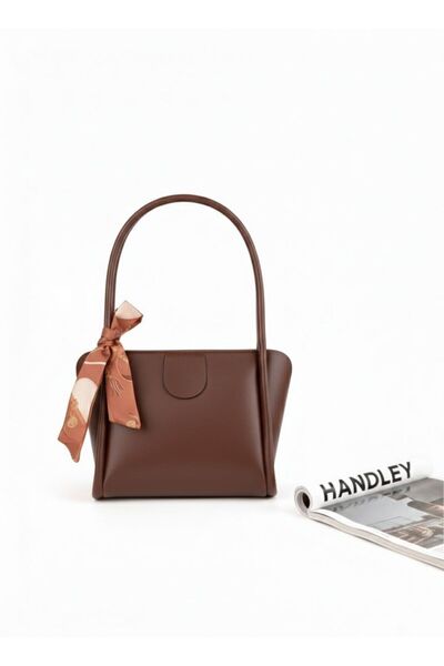 Handley Geantă de umăr pentru femei cu eșarfă