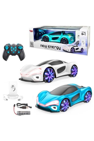 Can Ali Toys 2990 KUMANDALI ARABA ŞARJ İSTASYONLU R/C 2.4GHZ IŞIKLI 6+